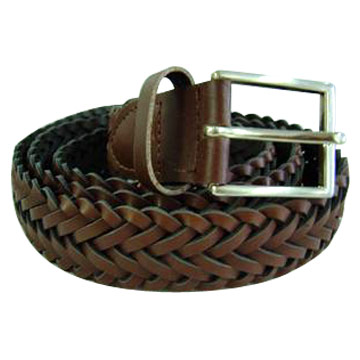 Braid Leather Belts